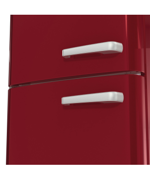 GORENJE ONRK619ER-L Kühl-Gefrierkombination (E, 194 cm hoch, rot)