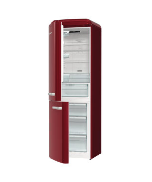 GORENJE ONRK619ER-L Kühl-Gefrierkombination (E, 194 cm hoch, rot)