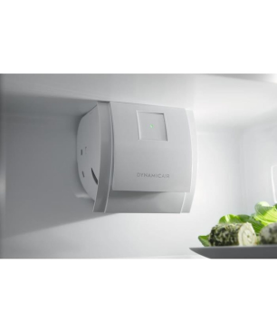 ELECTROLUX LNT4TE33X2 KühlGefrierkombination (E, 185 cm hoch, Silber)