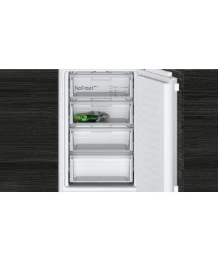 SIEMENS KI85NNFF0 iQ100 Kühlgefrierkombination (F, 298 kWh, 1772 mm hoch, Nicht zutreffend)