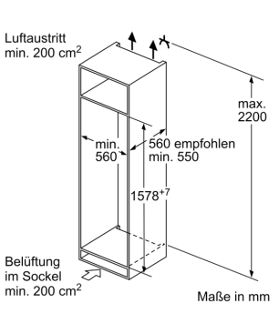 SIEMENS KI77VVSF0 iQ300 Kühlgefrierkombination (F, 1578 mm hoch, k.A.)