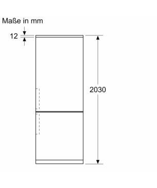 BOSCH KGN392LCF Kühgefrierkombination (C, 162 kWh, 2030 mm hoch, Inox-look)
