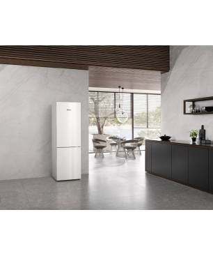 MIELE KF 4372 CD Kühlgefrierkombination (C, 149 kWh, 1860 mm hoch, Weiß)