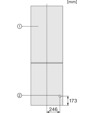 MIELE KF 4372 CD Kühlgefrierkombination (C, 149 kWh, 1860 mm hoch, Weiß)