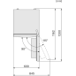 MIELE KF 4372 CD Kühlgefrierkombination (C, 149 kWh, 1860 mm hoch, Weiß)