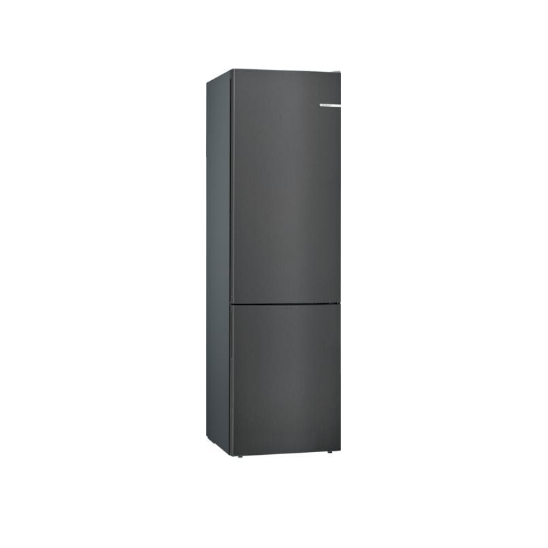 BOSCH KGE398XBA Serie 6 Kühlgefrierkombination (B, 119 kWh, 2010 mm hoch, Edelstahl schwarz)