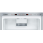 BOSCH KGE398XBA Serie 6 Kühlgefrierkombination (B, 119 kWh, 2010 mm hoch, Edelstahl schwarz)