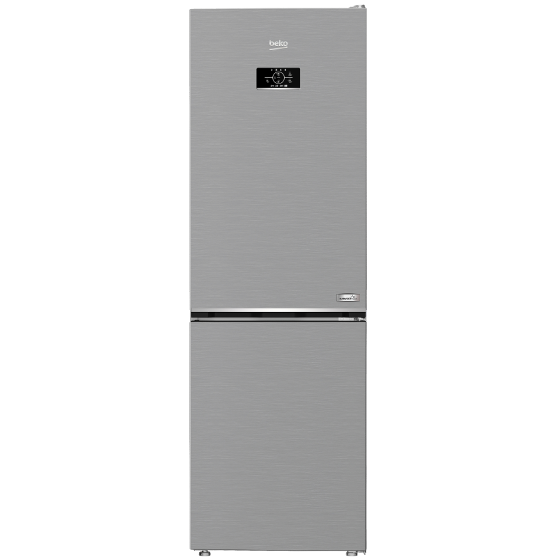 BEKO B5RCNA366HXB1 Kühlgefrierkombination (C, 165 kWh, 1865 mm hoch, Silber)