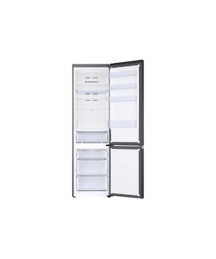 SAMSUNG RL38C602CB1/EG Kühlgefrierkombination (C, 169 kWh, 2030 mm hoch, Premium Black Steel / Urban Silver)