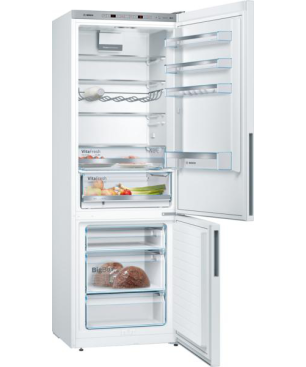 BOSCH KGE49AWCA Serie 6 Kühlgefrierkombination (C, 163 kWh, 2010 mm hoch, Weiß)