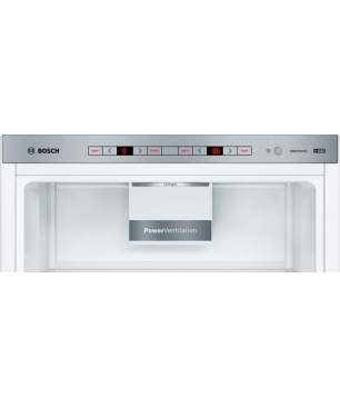 BOSCH KGE49AWCA Serie 6 Kühlgefrierkombination (C, 163 kWh, 2010 mm hoch, Weiß)