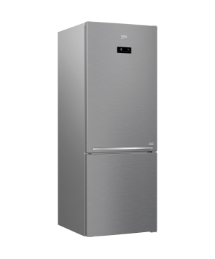 BEKO RCNE560E50ZXPN Kühlgefrierkombination (D, 243 kWh, 1920 mm hoch, Edelstahl-Look)