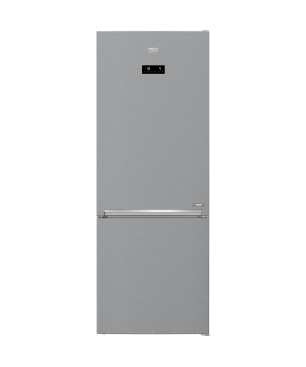 BEKO RCNE560E50ZXPN Kühlgefrierkombination (D, 243 kWh, 1920 mm hoch, Edelstahl-Look)