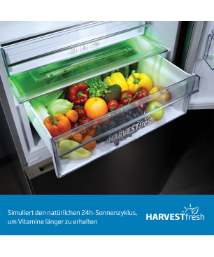 BEKO RCNE560E50ZXPN Kühlgefrierkombination (D, 243 kWh, 1920 mm hoch, Edelstahl-Look)