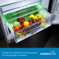 BEKO RCNE560E50ZXPN Kühlgefrierkombination (D, 243 kWh, 1920 mm hoch, Edelstahl-Look) BEKO RCNE560E50ZXPN Kühlgefrierkombination (D, 243 kWh, 1920 mm hoch, Edelstahl-Look)