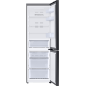 SAMSUNG RL34A6B0D22/EG Bespoke Kühlgefrierkombination (D, 204 kWh, 1850 mm hoch, Clean Black)