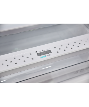 SHARP SJ-RA10RMXSD-EU Kühlgefrierkombination (D, 200 kWh, 1901 mm hoch, Silber)