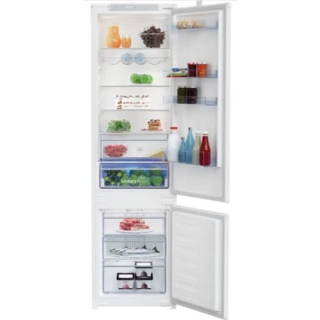 BEKO BCHA306E3SN KühlGefrierkombination (F, 193,5 cm hoch, Weiß)