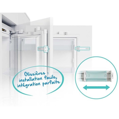 BEKO BCHA306E3SN KühlGefrierkombination (F, 193,5 cm hoch, Weiß)