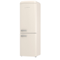 GORENJE ONRK619EC Kühl-Gefrierkombination (E, 194 cm hoch, Helles Beige)