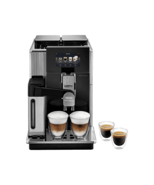 DELONGHI Maestosa EPAM960.75.GLM Kaffeevollautomat Silber/Schwar