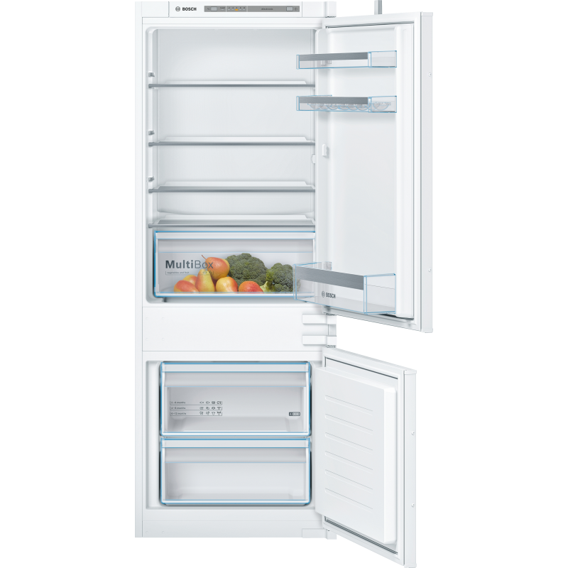 BOSCH KIV67VSF0 Serie 4 Kühlgefrierkombination (F, 245 kWh, 1446 mm hoch, k.A.)