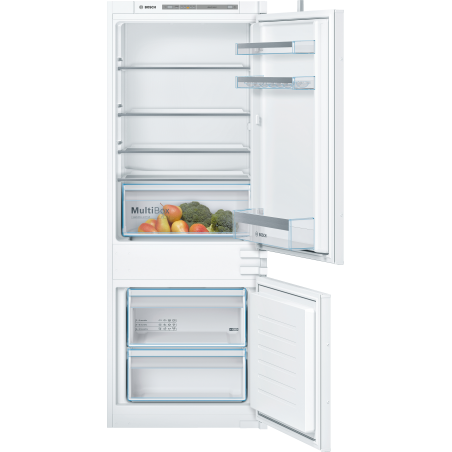 BOSCH KIV67VSF0 Serie 4 Kühlgefrierkombination (F, 245 kWh, 1446 mm hoch, k.A.)