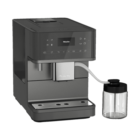 MIELE CM 6560 MilkPerfection Kaffeevollautomat Graphitgrau PearlFin...