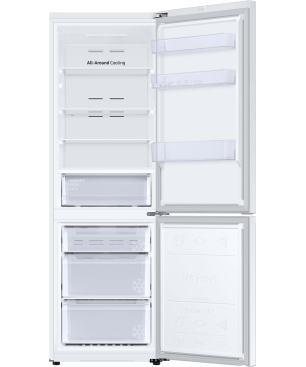 SAMSUNG RL34T600CWW/EG Kühlgefrierkombination (C, 163 kWh, 1853 mm hoch, Weiß)