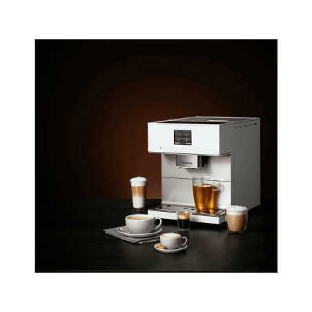 MIELE CM 7550 Kaffeevollautomat Brillantweiß