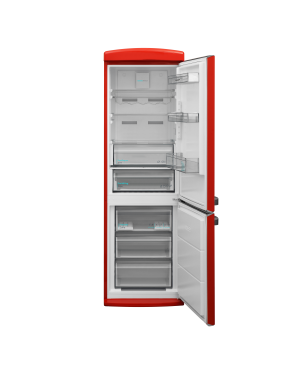 SHARP SJ-RA10RMXRD-EU Kühlgefrierkombination (D, 200 kWh, 1901 mm hoch, Rot)