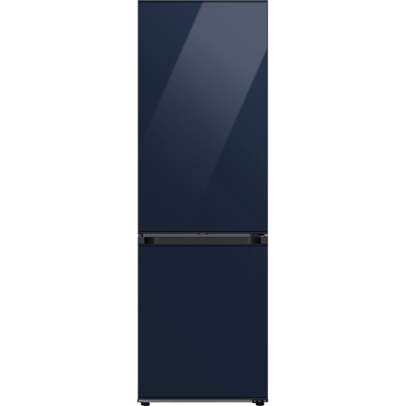 SAMSUNG RL34A6B0D41/EG Bespoke Kühlgefrierkombination (D, 204 kWh, 1853 mm hoch, Glam Navy)
