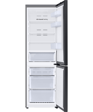 SAMSUNG RL34A6B0D41/EG Bespoke Kühlgefrierkombination (D, 204 kWh, 1853 mm hoch, Glam Navy)