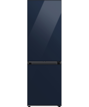 SAMSUNG RL34A6B0D41/EG Bespoke Kühlgefrierkombination (D, 204 kWh, 1853 mm hoch, Glam Navy)