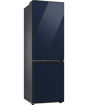 SAMSUNG RL34A6B0D41/EG Bespoke Kühlgefrierkombination (D, 204 kWh, 1853 mm hoch, Glam Navy)
