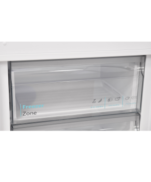 SHARP SJ-BA20DHXIC-EU Kühl-Gefrierkombination (C, 201 cm hoch, Silber)