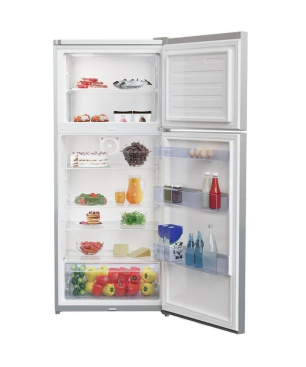 BEKO RDSE450K30SN KühlGefrierkombination (F, 170,5 cm hoch, Stahlgrau)