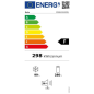 BEKO RDSE450K30SN KühlGefrierkombination (F, 170,5 cm hoch, Stahlgrau)