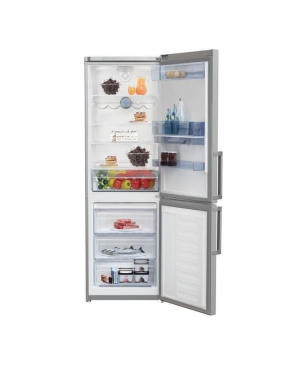 BEKO CRCSA295K31DSN KühlGefrierkombination (F, 185,1 cm hoch, Stahlgrau)