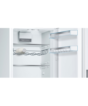 BOSCH KGE 36 AWCA Serie 6 Kühlgefrierkombination (C, 149 kWh, 1860 mm hoch, Weiß)