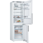 BOSCH KGE 36 AWCA Serie 6 Kühlgefrierkombination (C, 149 kWh, 1860 mm hoch, Weiß)