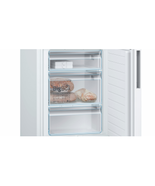 BOSCH KGE 36 AWCA Serie 6 Kühlgefrierkombination (C, 149 kWh, 1860 mm hoch, Weiß)
