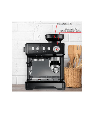 SOLIS OF SWITZERLAND 1018 Grind & Infuse Compact Espressomaschine