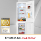 EXQUISIT KGC265-70-NF-WS-040C Kühlgefrierkombination (C, 141,00 kWh, 1805 mm hoch, weiss)