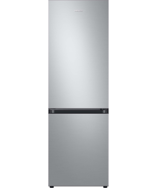 SAMSUNG RL34T603DSA Kühlgefrierkombination (D, 204 kWh, 1853 mm hoch, Edelstahl Look)