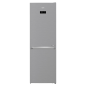 BEKO RCNE366E60ZXBN Kühlgefrierkombination (C, 166 kWh, 1860 mm hoch, Edelstahl-Look)
