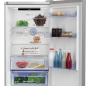 BEKO RCNE366E60ZXBN Kühlgefrierkombination (C, 166 kWh, 1860 mm hoch, Edelstahl-Look)