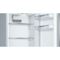 BOSCH KGE364LCA Serie 6 Kühlgefrierkombination (C, 149 kWh, 1860 mm hoch, Inox-look)