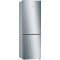 BOSCH KGE364LCA Serie 6 Kühlgefrierkombination (C, 149 kWh, 1860 mm hoch, Inox-look)