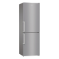 GORENJE NRK6192ES5F Gorenje Essential Line Kühlgefrierkombination (E, 242 kWh, 1850 mm hoch, Silber)